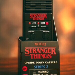 Stranger Things Upside Down Capsule Series 3 | Retro Walkie Talkie Collectible |